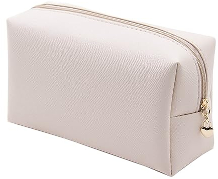 Super trousse de maquillage pour femme, trousse de toilette de voyage Go Gadgets, beige, Taille unique