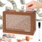 Kkluno Wooden Money Box, Wooden Money Saving Box, Cash Vault Wooden Savings Box, Cash Saver Box with Money Target and Numbers(£10000)