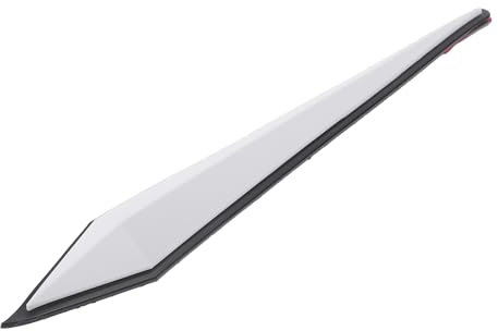 Hihaha Paracolpi Specchietto Porta/Finitura Esterna Porta Adesivo Protettivo per Auto Veicolo RV Camion Pickup/Plastica Antigraffio per Collisioni / 1 Pz Bianco