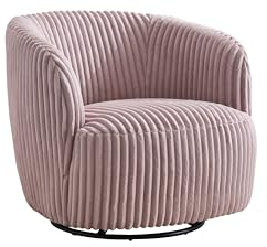le canapé Loungesessel drehbar Sessel Relaxsessel Drehsessel Alma aus Kord
