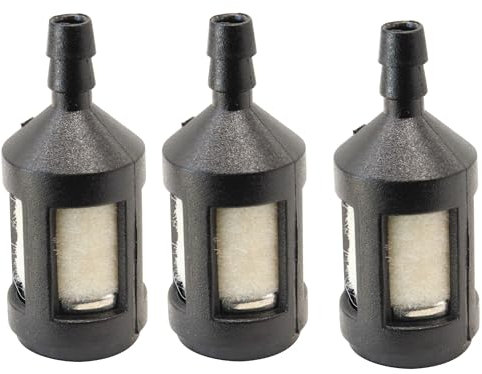 SECURA 3x Benzinfilter Kraftstofffilter kompatibel mit Husqvarna 535 RXT Freischneider