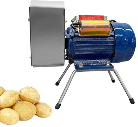 Schiacciapatate elettrico professionale da 750 W, albero di macinazione e ingranaggio per schiacciapatate commerciale, schiacciapatate da 20-30 kg/h, salsa domestica e preparazione di zuppe