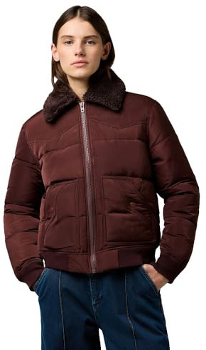 WRANGLER - Jacke Damen - Regular Fit - Western Puffer - Schwarz