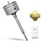 METOTY Punta per sega a tazza da 100 mm, con adattatore SDS Plus, 220 mm, per muratura, mattoni, cemento, cemento, pietra concrete
