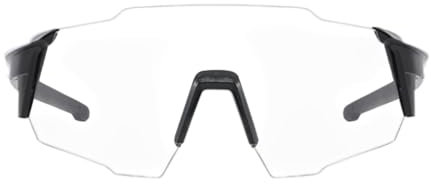 Jingmiger Fahrradbrille Herren Transparent, Fahrradbrille Selbsttönend, Photochromatische Selbsttönende Fahrradbrille, Für Herren Damen Mädchen Klar Sportsonnenbrille