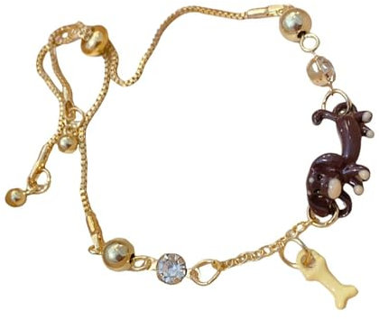 Zxfdsfdbnm Stylish Dackel Armband Handgefertigtes Dackel Armband AccemiToire Für Mode Forward Frauen Die Haustiere Lieben