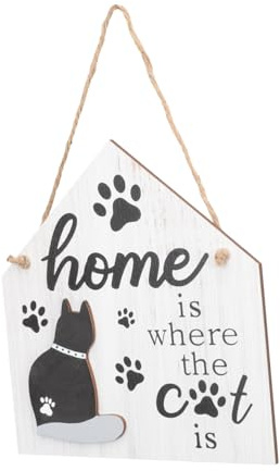 NOLITOY Rustikale Holz Türschilder Holzschild Dekoration Wandbehang Für Inneneinsatz Tür Und Wanddekoration Mit Festlichem Design Handgefertigtes Holzmaterial