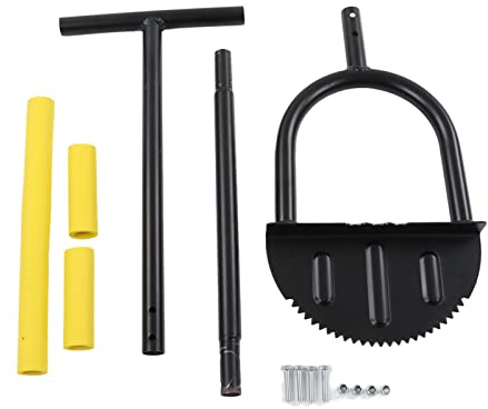Manuelles Rasen Edger Cordless T Grip Step Trimmer für Bürgersteig -Gras -Wartung