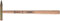 Connex COX790250 Fliesenlegerhammer 50 g mit Hartmetall-Spitze