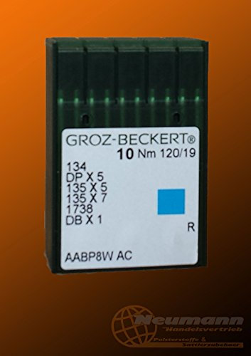 GROZ-BECKERT Nähmaschinennadeln | 10 Stück (10 Nm 120/19)