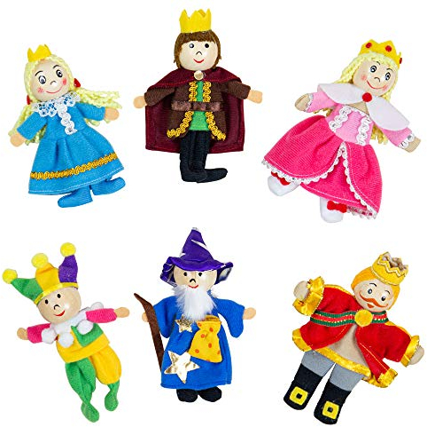 Bigjigs Toys Königliche Fingerpuppen