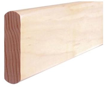 Handlauf Holz 22 x 80 mm Buche lackiert 1500 mm