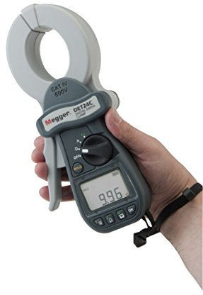 Megger 1007-331 Earth Tester, DET24C, Bluetooth, Clamp-On