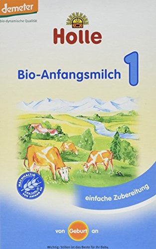 Holle Bio-Anfangsmilch 1, 1er Pack (1 x 400 g)