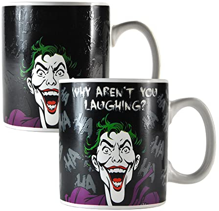 GB Eye MUGBBM37 DC Comics Joker Thermobecher, Mehrfarbig