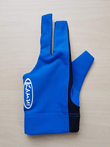 New Kamui Billard Pool Glove – Für die linke Hand – X-Large – Blau