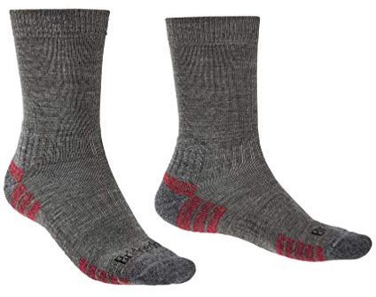 Bridgedale HIKE Lightweight Merino Performance Boot Original Men's Lightweight Sock Wool Fusion Technology All day Comfort in Warm Conditions Anti Shock Cushioning Hiking Walking Y Heel No Slippage