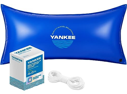 Yankee Pool Pillow para Piscinas sobre el Suelo, Almohadas de Piscina para Cerrar el Invierno, PVC Ultra Resistente 0,4 mm (Calibre 27) (1,2 x 2,4 m)