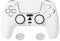 PlayVital Silikon Hülle für ps5 Controller,Case Anti-Rutsche Schutzhülle Hülle Griffe Skin Weiches Gummi Grips für Playstation 5 Wireless Controller(Weiß)