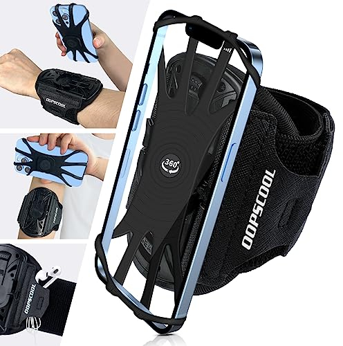 Brazalete Deportivo, Soporte Universal para teléfono móvil para iPhone 15/14/13/12/11/Pro MAX/Pro/XR/X/8,para Samsung S23/S22/S21,Soporte para teléfono móvil Running(4-6,5 Pulgadas)