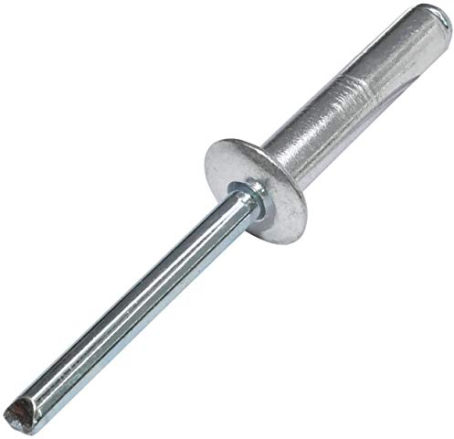 AERZETIX - C48122 - Lot de 20 Rivets aveugles standard Ø6.4x30mm aluminium/acier - DIN 7337 A - rivet pop à rupture de tige