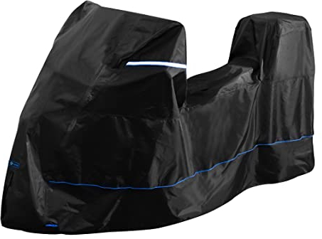 FENRIR 230CM 420D Bâche de protection housse moto exterieur etanche Pour pédale aventure Voyages rue Forza Tmax Xmax Nmax PCX XADV Xtown Tracer C400X C400GT R1300GS R1250GS CB500X NC750X Tenere Versys