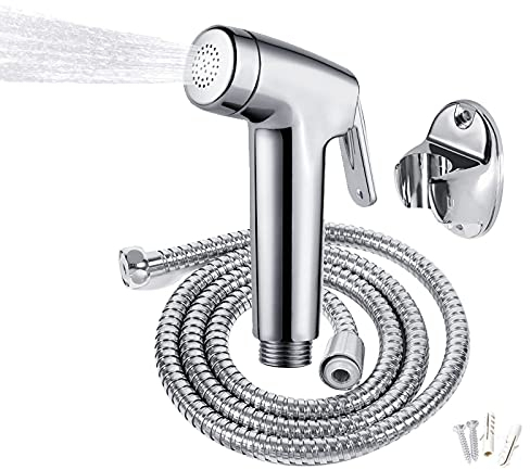 Hand Gehalten Bidet Sprayer Duschkopf Handbrause Mit Schlauch Und Halterung Sprayer Bidet Duschkopf Zum Baden Von Kindern, KöRperpflege, Badezimmerreinigung, Waschen Von Haustieren Und Vielem Mehr.