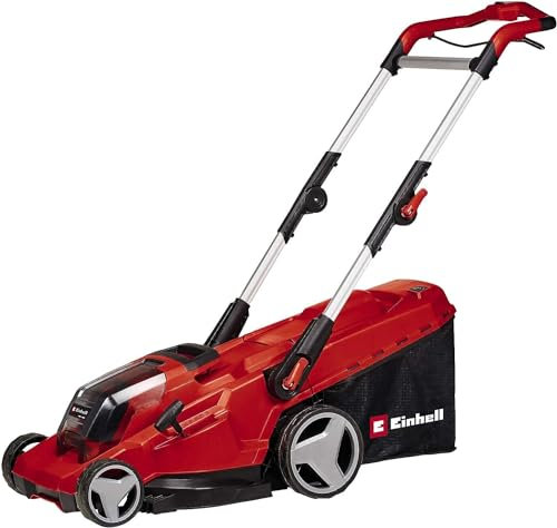 Einhell Professional Akku-Rasenmäher GP-CM 36/41 Li Kit Power X-Change (36 V, 41 cm Schnittbreite, bis 500 m², Brushless, 50L Fangkorb, inkl. 2x 4,0 Ah Akku + Ladegerät)