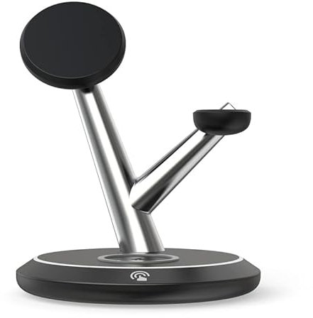 Productive Bee Tree Design Fast Station de charge sans fil 3 en 1 pour iPhone 11/12/13, Pro, Pro Max, Mini, Apple Watch, AirPods2/Pro