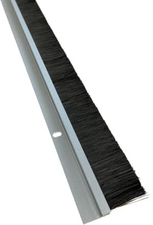 Parte inferior del cepillo de la puerta del sello del burlete del burlo, aluminio, fijación del tornillo, 914mm