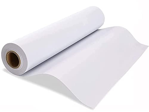 LATERN White Drawing Paper Roll, 22CM x 15M Painting Sketching Paper Art Easel Paper Roll Fadeless Bulletin Board Paper for Kids Children Art Sketch Paint Drawing Gift Wrap
