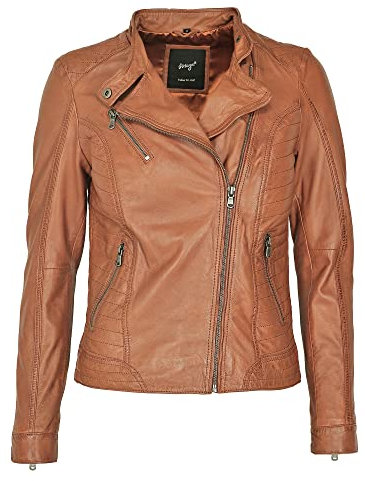 Maze Damen Lederjacke 4202165 Cognac XS