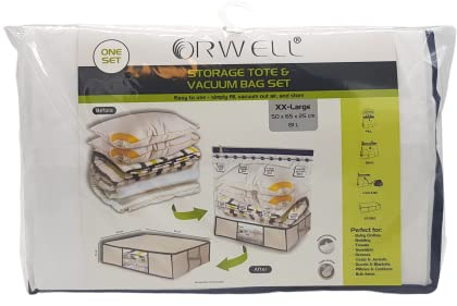 Orwell Storage Tote & Vacuum Bag Set XX-Large