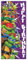 Teenage Mutant Ninja Turtles Geburtstagstürposter – 68,6 x 152,4 cm, 1 Stück, auffällige Party-Dekoration für Kinderpartys