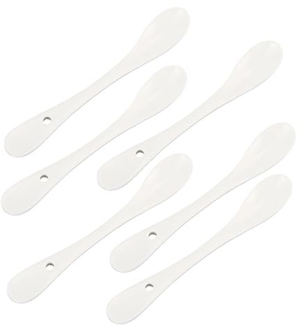 Cabilock 6pezzi Cucchiai Per e Gelato Cucchiai Agitatori Per Bevande e Dessert Facili Da Per Cucina e Ufficio