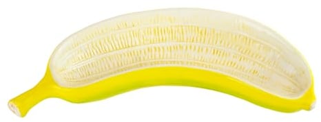 Donkey Products Banana Romance Bowl Schale Dekoschale Dolomit Gelb 25 x 8 cm
