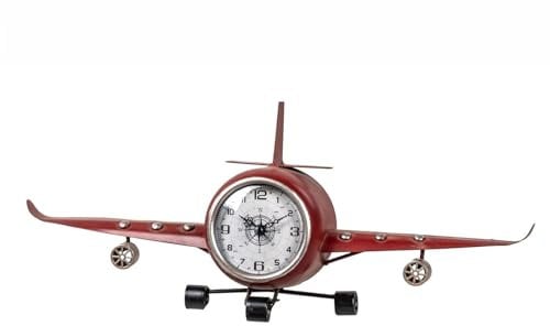 formano wunderschöne Moderne Standduhr im Flugzeugdesign ca. 40 cm groß