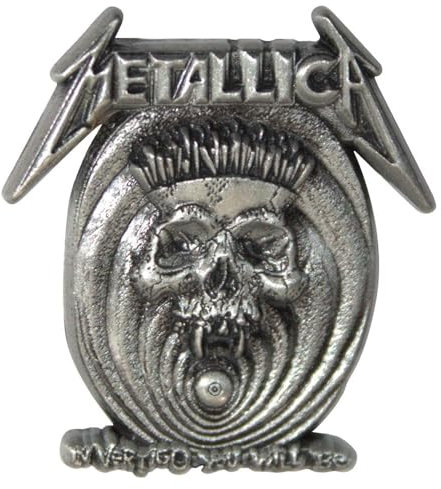 Metallica In Vertigo Band Logo Pin Badge One Size