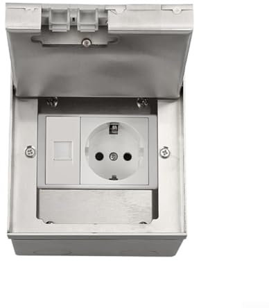 El acero inoxidable ocultó el zócalo, diseño impermeable de 250V 16A para los ajustes comerciales