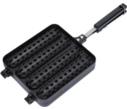 Milageto Pan de Salchicha de 4 Tubos Pan de Salchicha Partita de cocción Herramienta de para Hornear para Hornear