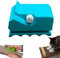 ChangFun Cardboard Strip Cutter,Kartonschneidemaschine Für Selbstgemachte Katzenkratzbretter,Gedruckter Kartonschneider - Katzenförmiges Tragbares Karton-Recycling-Werkzeug-Blue