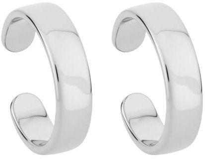 Mikovivi 2 Stück Zehenringe für Damen, Verstellbare Offene Zehenringe Antiallergisch Trendige Klassiker für Sommer & Strand Fußschmuck (Silber)