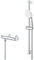 Grohe Grohtherm 500 Thermostatic Bar Shower Mixer1/2'' Kit Riser Rail and Shower Head 34806001