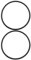 Briny River Joint Torique pour Couvercle de Pompe de Piscine 350013Z U9-229 Compatible avec Dura Compatible avec Max-E-Glas Couvercle de Pompe