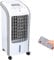 JUNG Mobile Klimaanlage ohne Abluftschlauch, 80W 4L 3in1 Klimagerät, Luftkühler, Ventilator, Wasserkühlunng, Luftbefeuchter mit Fernbedienung, leise & energieeffizient 40dB, 270m³/h