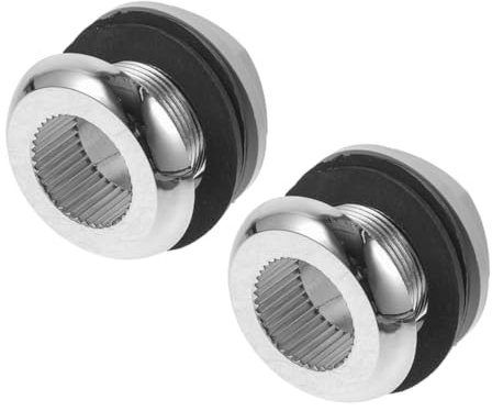SKISUNO 2Pcs Adjustable Shower Head Holder for Shampoo Bed Shower Connector Easy Installation Shower Hose Mount Sleek Design for Salons and Beauty Parlors