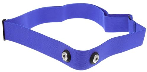 Brustgurt für Herzfrequenzmesser, Elastisch und Wiederverwendbar, Blau