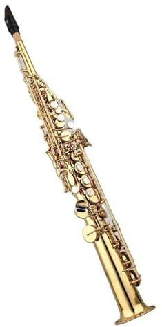 Saxophone für Anfänger Bb Sopransaxophon Goldlack