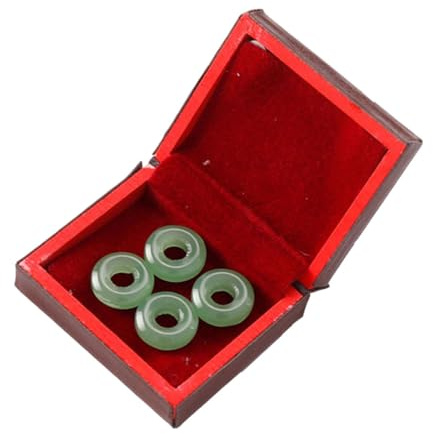 Ysyqkn Miniatur Schmuckkästchen Im Maßstab 1:12 Und 1:6, DIY Deko Accessoire, Fein Verarbeitet, Ideal für Rollenspiele Und, Style B