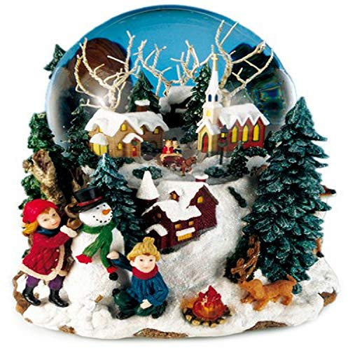 Spieluhrenwelt MMM GmbH, 46076 Spieluhr Schneekugel Winterlandschaft